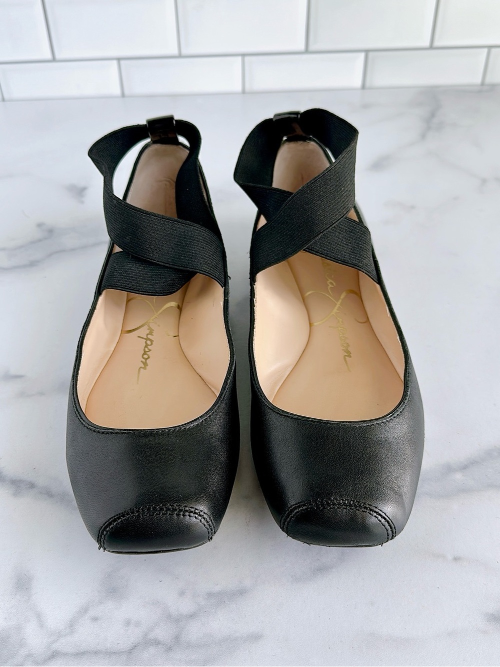 Jessica Simpson Ballet Flats in Black - Picture 2 of 5